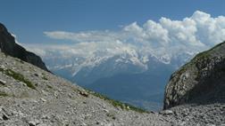 13 Le mont Blanc depuis le col 13 Le mont Blanc depuis le col